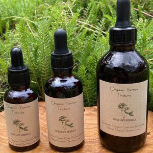 Organic Yarrow Tincture - 1oz. - Farm Fresh Natural